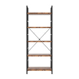 Levede 5-Tier Industrial Bookshelf Bookcase 157.5cm-2018816805212131329