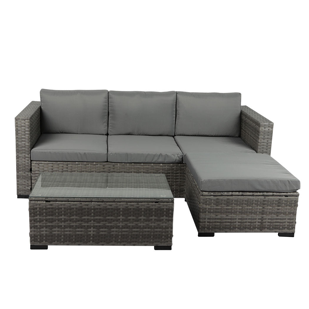 Levede 5pcs Outdoor Sofa Set Patio Furniture-1954802883123875841