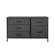 Levede Storage Cabinet Tower Chest Dark Grey-2006733272687710209