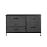 Levede Storage Cabinet Tower Chest Dark Grey-2006733272687710209