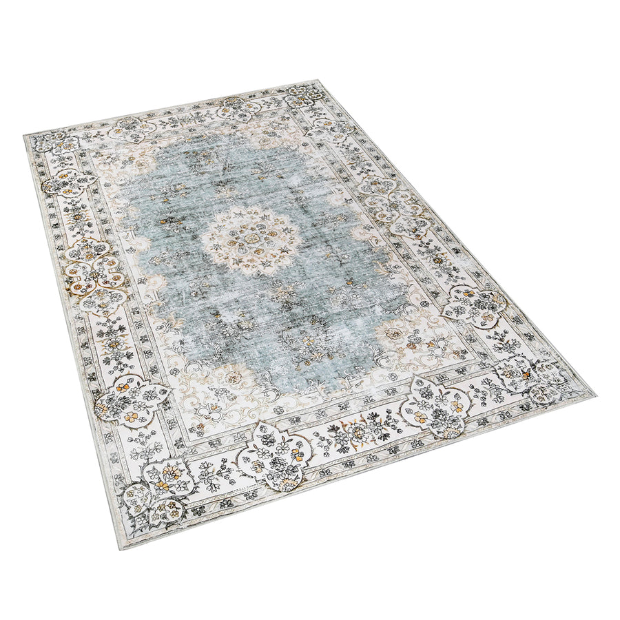 Marlow Floor Rug Short Pile Washable Vintage Carpet Soft Plush Non Slip 80x120-2018816677239721985