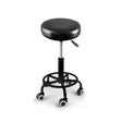 Levede Salon Stool Swivel Bar Stools Black with Black Stand-1954802612826148865