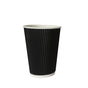 200 Pcs 16oz Disposable Takeaway Coffee Black