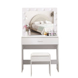 Levede Dressing Table Set Makeup Mirror-2018816910141034497
