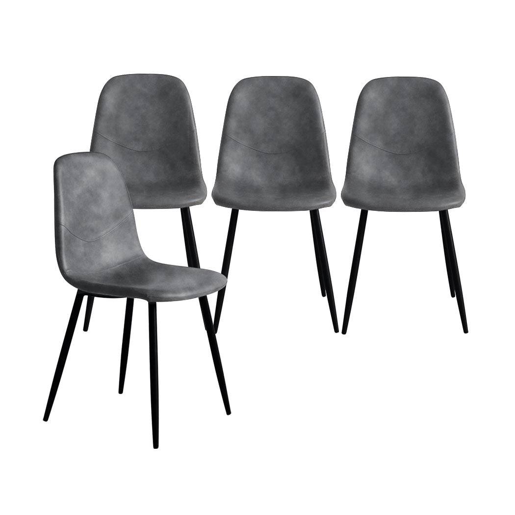 Levede 8x Dining Chairs Kitchen Eames-2006732724475400193