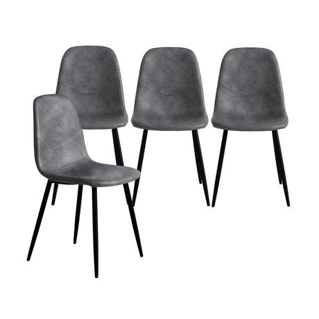 Levede 8x Dining Chairs Kitchen Eames-2006732724475400193