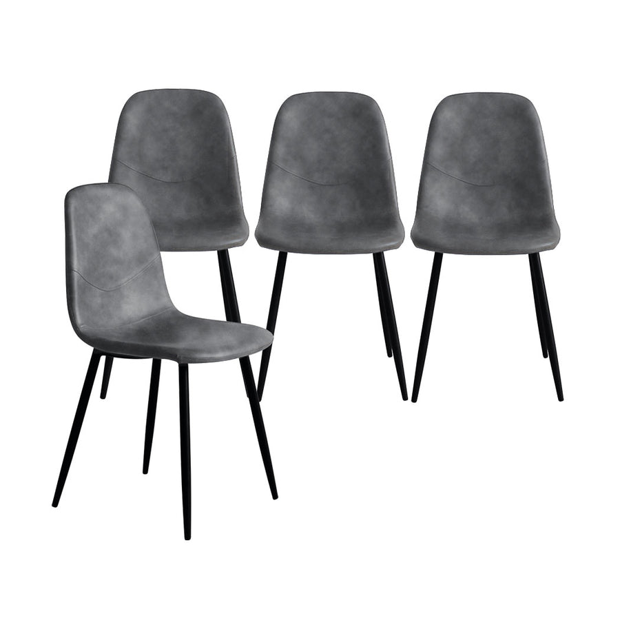 Levede 8x Dining Chairs Kitchen Eames-2006732724475400193