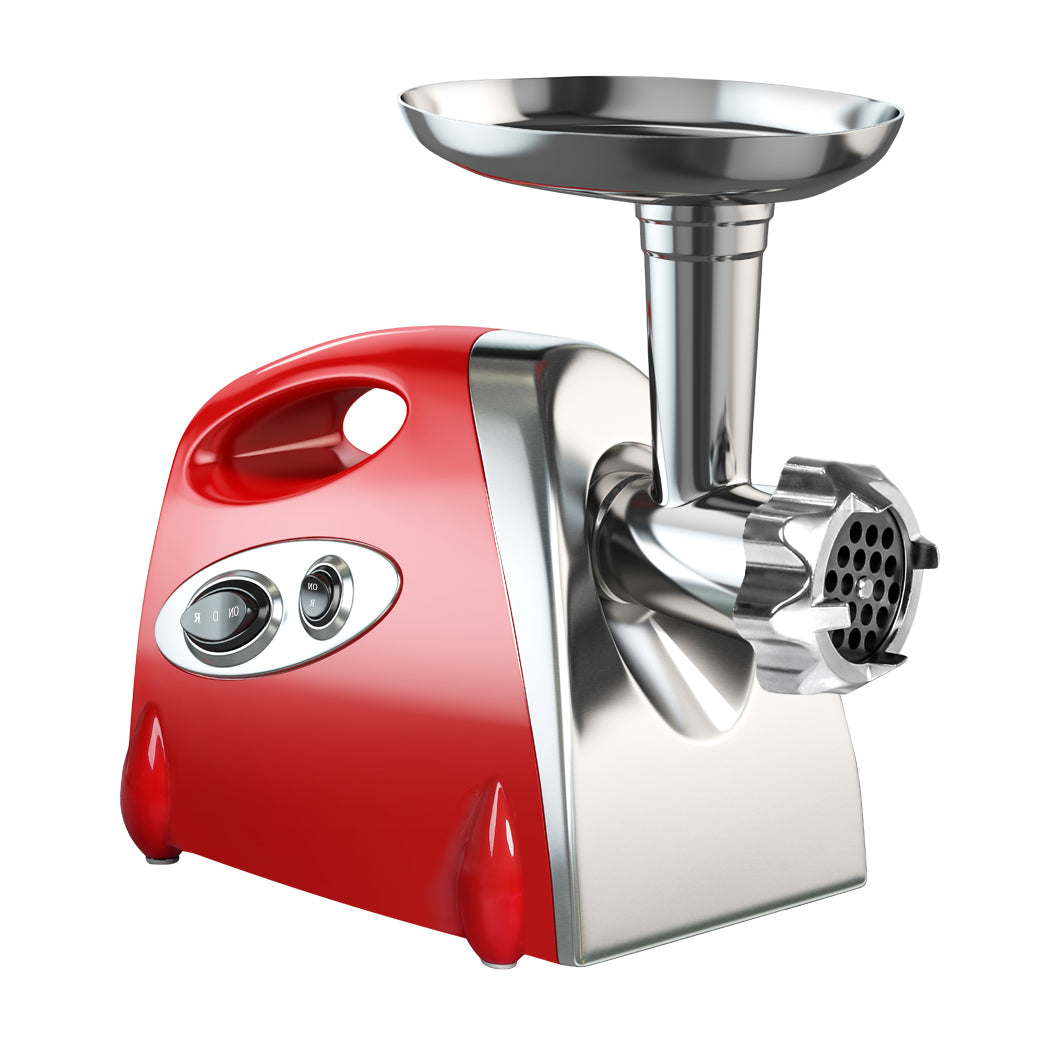 800W Electric Meat Grinder Mincer Sausage Red-2018816839370543105