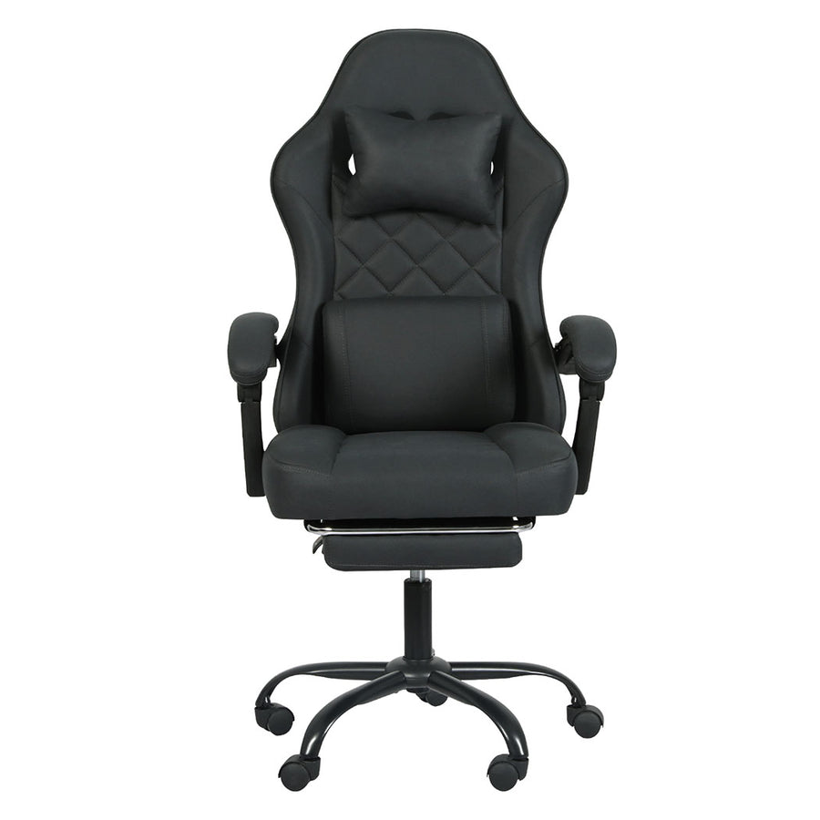 Levede Office Chair High Back Suede Fabric Gaming Chair-2006733418200698881