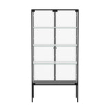Stacked Glass Display Cabinet Steel 4 Tier 160cm-2006732866213515265