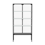 Stacked Glass Display Cabinet Steel 4 Tier 160cm-2006732866213515265