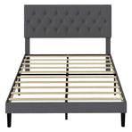 Levede Bed Frame Upholstered Platform Mattress Base Double-2011971106507984897