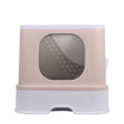 PaWz Cat Litter Box Fully Enclosed Kitty Coffee-1954802512208990209