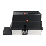 Pawz Stainless Steel Large Enclosed Cat Litter Box