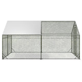 Pawz 400x300x194cm Large Metal Walk-in Chicken Coop Cage