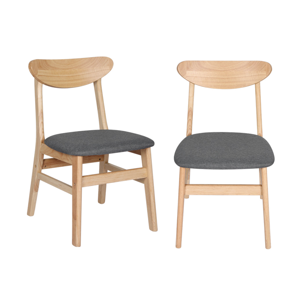 Levede 8xDining Chairs Kitchen Chair Nature-2006732724836110337