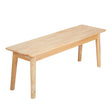 Levede 1XDining Chairs Bench Chair Seat Nature-2006733265502867457
