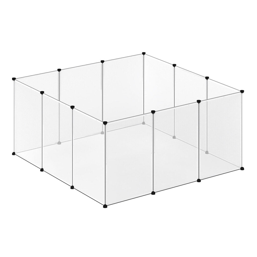 Pawz 12 Panels Guinea Pig Rabbit Puppy Playpen Fence-2011971117920686081