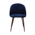 Levede 6x Dining Chairs Seat French Navy-2006732722147561473
