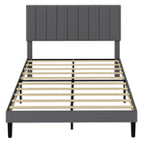 Levede Bed Frame Upholstered Platform Mattress Base Queen-2011971106336018433