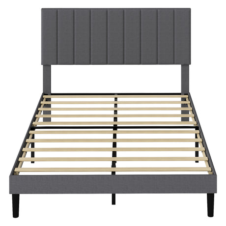 Levede Bed Frame Upholstered Platform Mattress Base Queen-2011971106336018433
