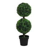 Lambu Artificial Double Ball Boxwood Trees-2018816712157302785