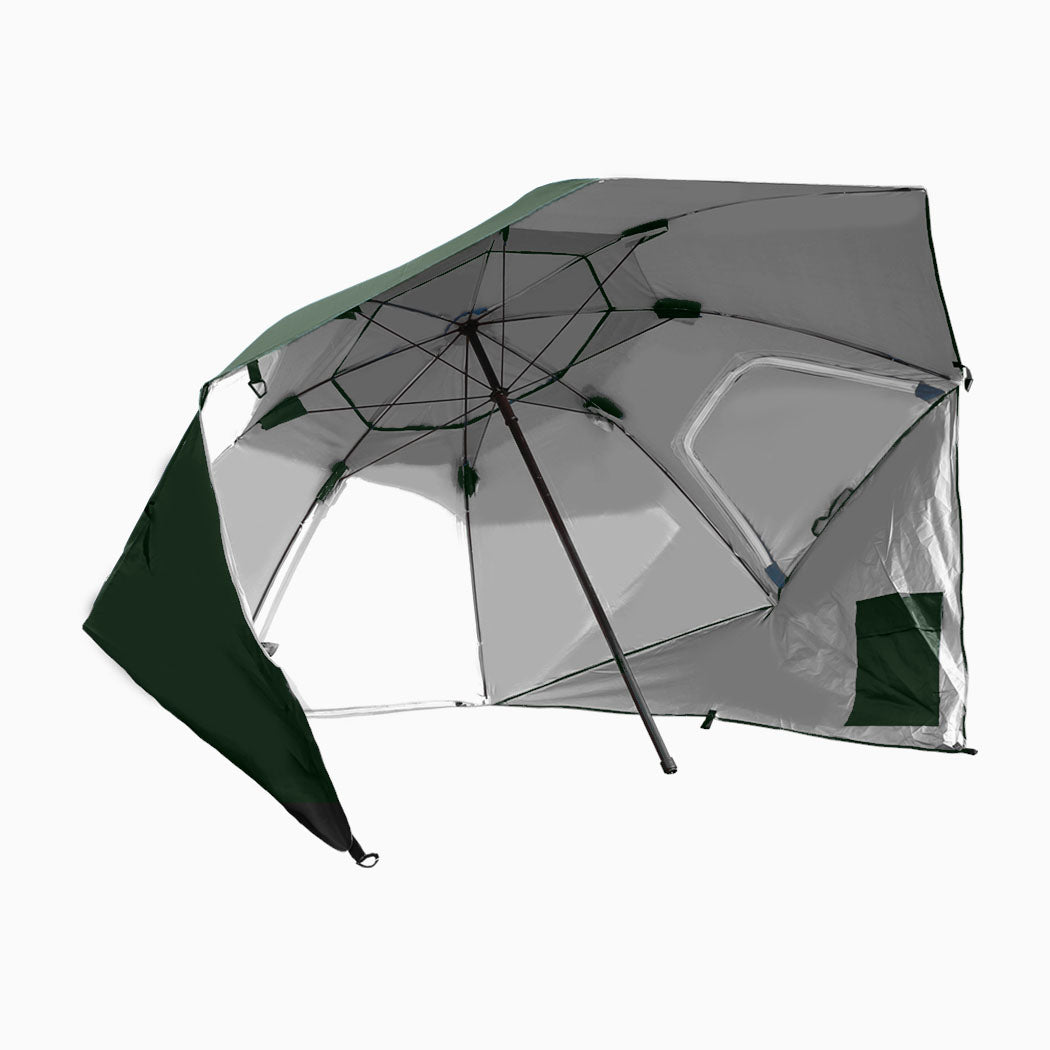 Mountview Beach Umbrella Outdoor Umbrellas Green 2.33M-2018816736517820417