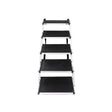 PaWz 5 Steps Dog Ramp Adjustable Height Black-2018816805979688961