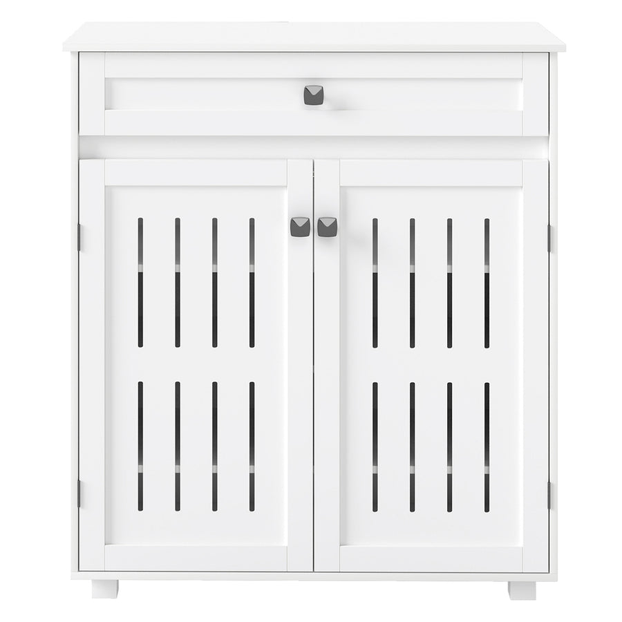 Levede Shoe Cabinet Door Storage Rack Cupboard White-2011971110060560385