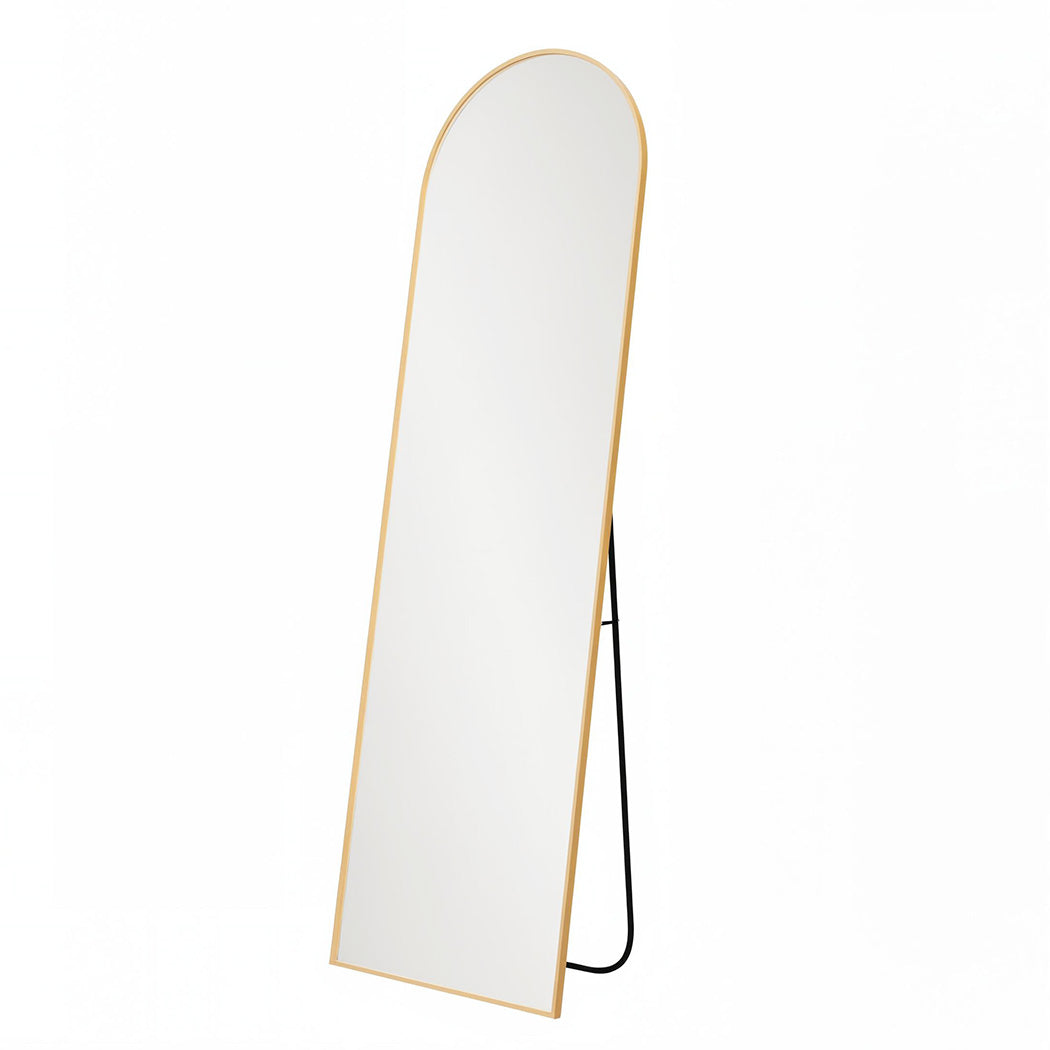 Yezi 165X60CM Full Length Mirror Wall Mounted Mirror Gold-2018816839831916545