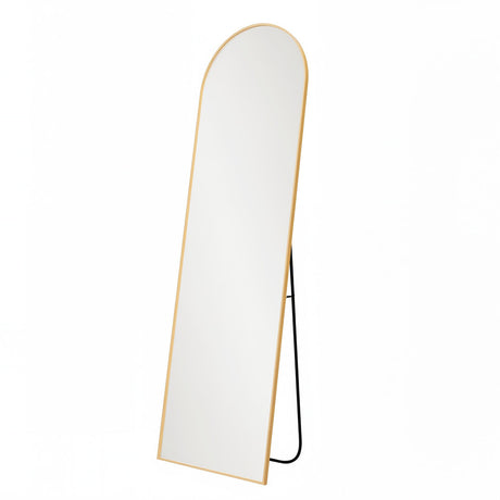 Yezi 165X60CM Full Length Mirror Wall Mounted Mirror Gold-2018816839831916545