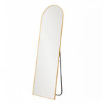 Yezi 165X60CM Full Length Mirror Wall Mounted Mirror Gold-2018816839831916545