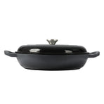 3.5L Enamel Dutch Oven Pan in Black Colour-2018816805572841473