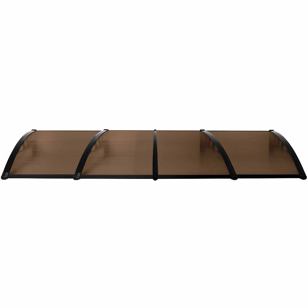 Mountview Window Door Awning Outdoor 1M X 4M Brown 1x4M-1954802873296621569