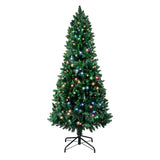 SANTACO Prelit Slim Pencil Christmas Tree 2.1M-2006732854821785601