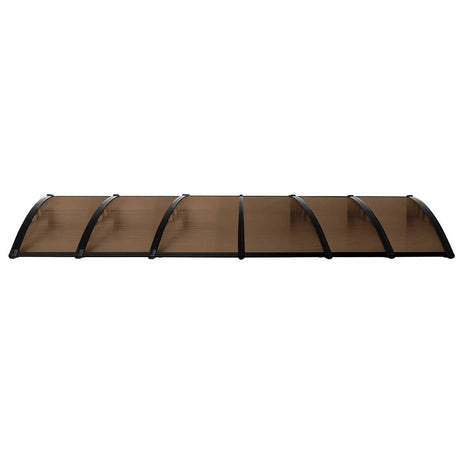 Mountview Window Door Awning Outdoor 1M X 6M Brown 1x6M-2006733105414672385