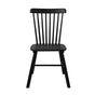 Levede 8x Dining Chairs Kitchen Winsor Black