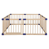 BoPeep Kids Playpen Wooden Baby Safety Large