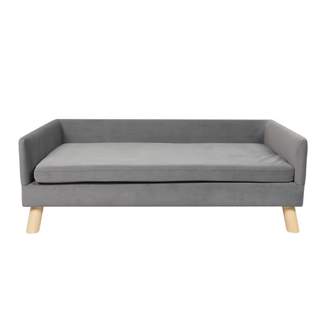 PaWz Pet Sofa Bed Dog Warm Soft Lounge Grey-2006732984127983617