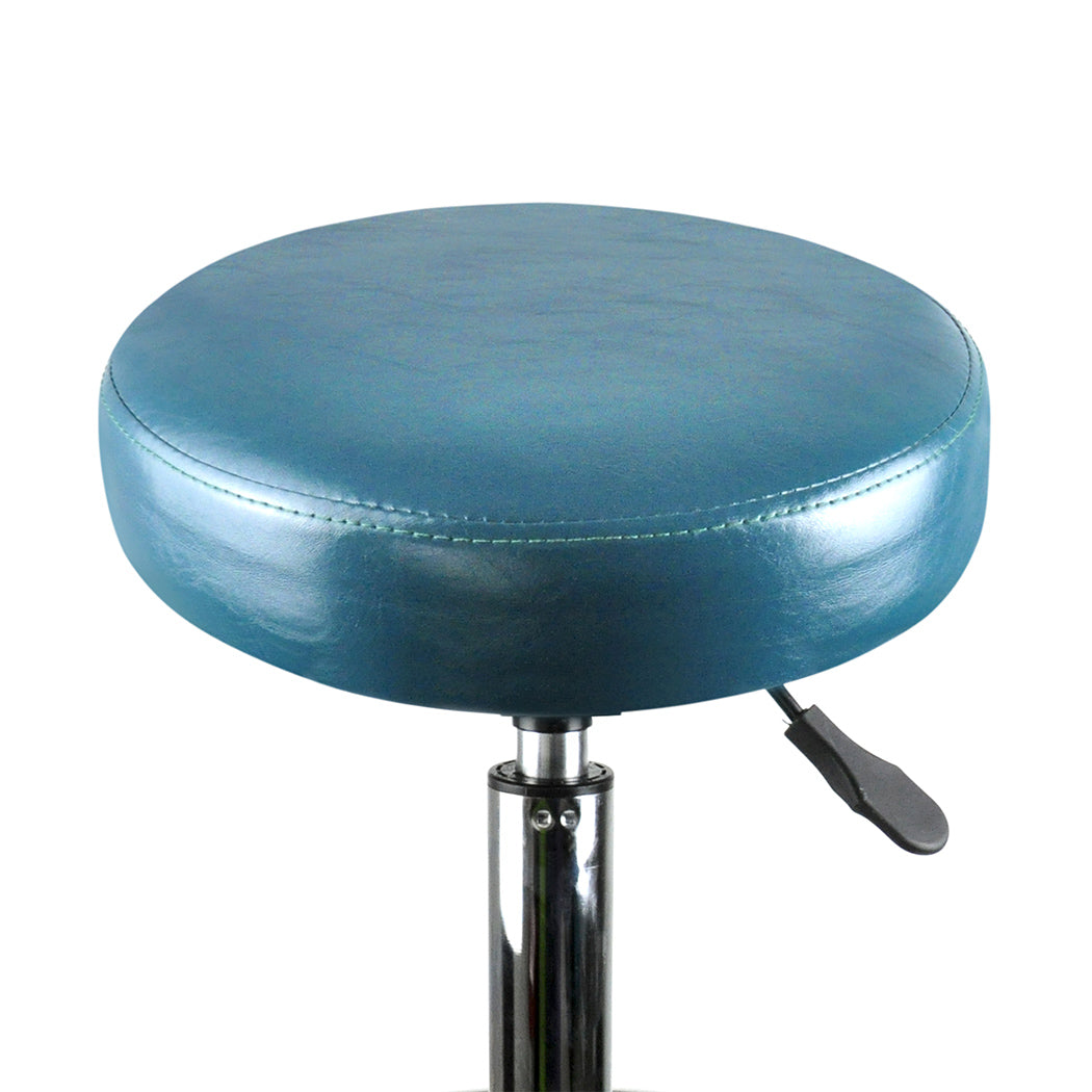 Levede Bar Stools Salon Stool Swivel Teal-1954802613174276097