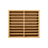 Levede Bamboo Marker Organizer Large Capacity Holder-2006732767081140225