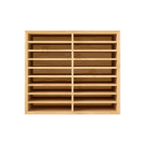 Levede Bamboo Marker Organizer Large Capacity Holder