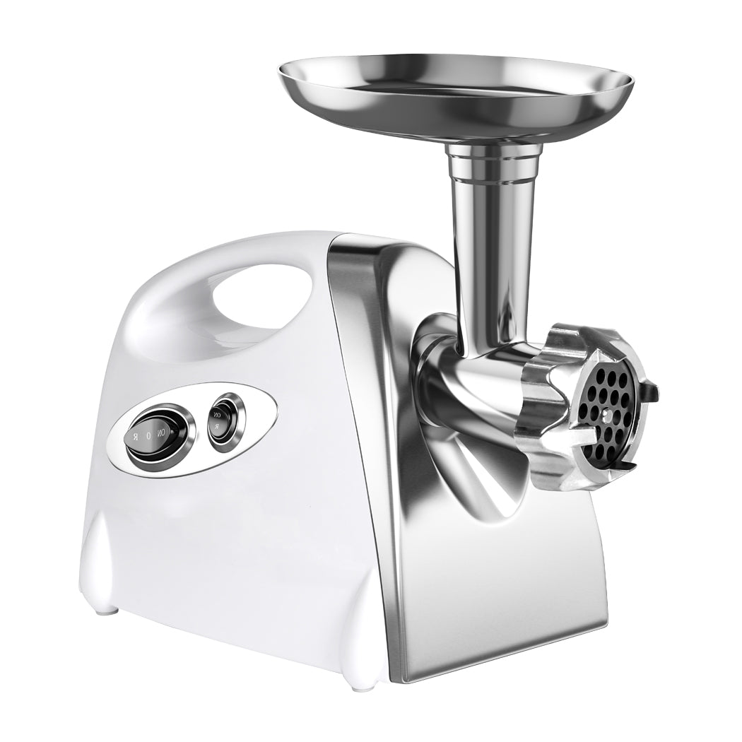 800W Electric Meat Grinder Mincer Sausage White-2018816840733691905
