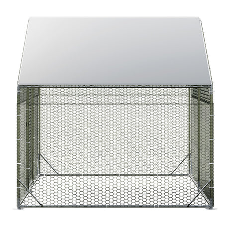 Pawz 200x300x194cm Large Metal Walk-in Chicken Coop Cage-1954802466965032961