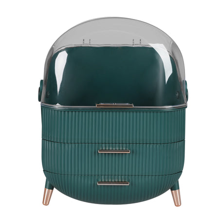 Makeup Storage Case Cosmetic Organiser Green-2006733281948733441