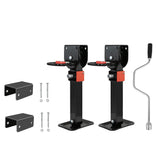 Manan 2X 410mm-545mm Drop Down Corner Black-2006733248994086913