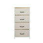 Levede Storage Cabinet Tower Chest Beige