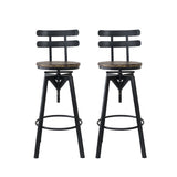 Levede 4x Bar Stool Industrial Adjustable-2006732718183944193