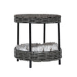 PaWz Rattan Pet Bed Elevated Raised-1954802531649589249