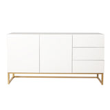 Levede Buffet Sideboard Storage Cabinet White-2006733268556320769